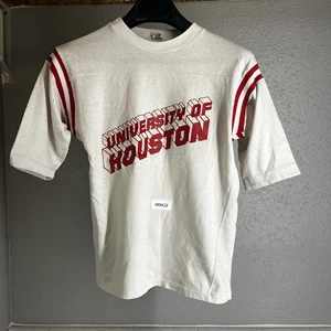 Rare 80’s Vintage University Of Houston Cougars Shirt Women’s Medium White Retro - Bild 1 von 6