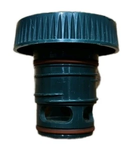 Tapón de repuesto de termo vintage Stanley Aladdin 13B verde oscuro usado en excelente estado para - Imagen 1 de 3