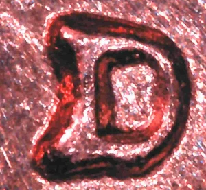 1960-D/D Lincoln Memorial Cent RPM Repunched Mintmark Die Variety Error Coin - Picture 1 of 4