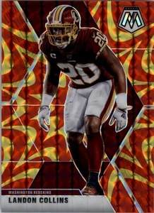 2020 Panini Mosaic Mosaic Reactive Gold #199 Landon Collins - FB - Picture 1 of 2