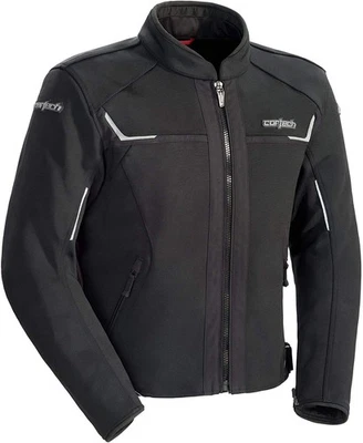 Cortech Men's Fusion Textile Motorcycle Jacket (Black, Medium) - Image 1 of 4