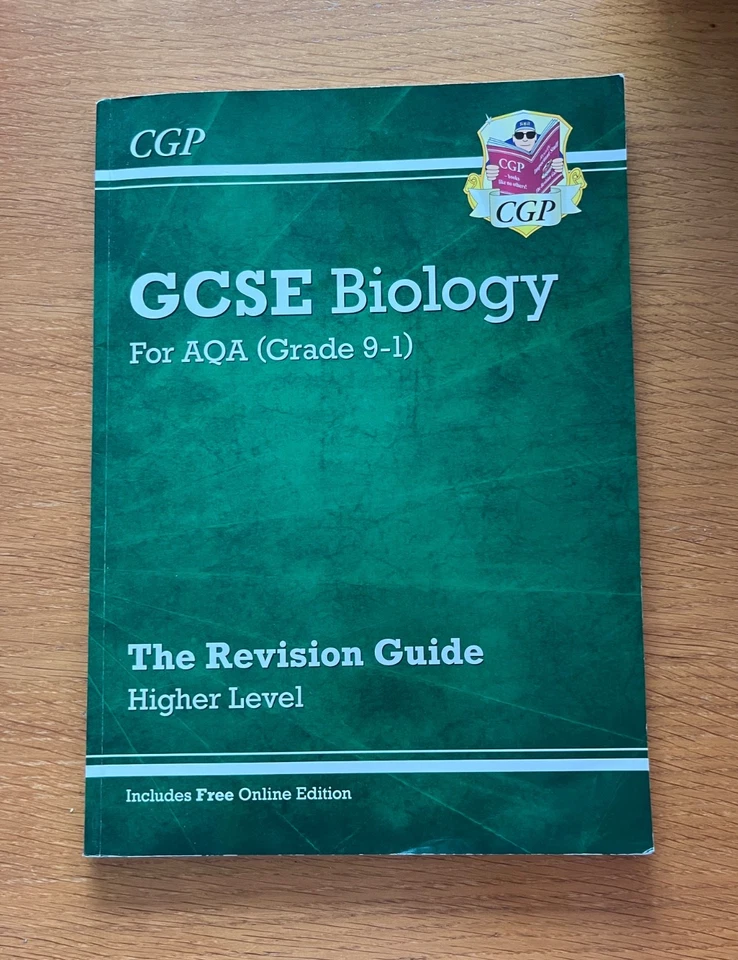 GCSE Biology AQA higher level revision guide - Image 1 of 1