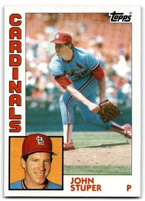 1984 Topps John Stuper St. Louis Cardinals #49 - Image 1 of 2