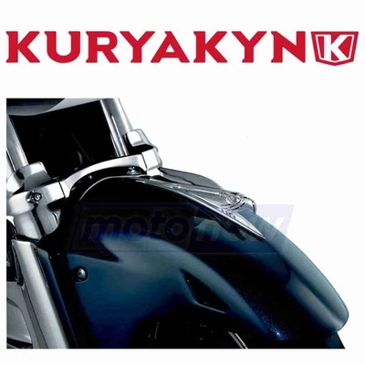 Kuryakyn Deco Eagle Fender Ornament for 1998-2008 Yamaha XVS650A V Star kf Foto 1 de 4