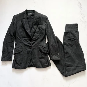 Traje Arnys Paris Francia Raro Para Mujer Individual Sastrería Lana Cachemira - Imagen 1 de 24