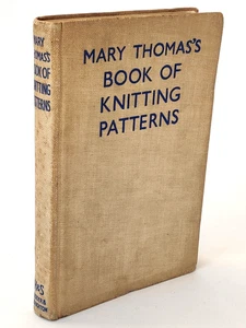 Mary Thomas's Book Or Knitting Patterns Illustrated Vintage 1943 First Edition? - Picture 1 of 24