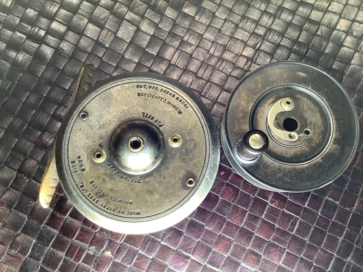 HARDY UNIQUA 2/3/4 フライリール ブラック ケース箱付き HARDY UNIQUA 2/3/4 フライリール ブラック ケース箱付き