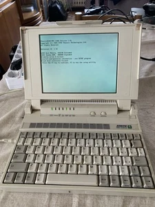 Vintage Laptop Zenith Data System Mastersport 386SX - Bild 1 von 10