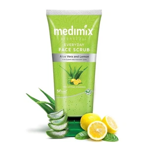 Medimix Ayurvedic Everyday Face Scrub with Aloe Vera & Lemon 100ml - Picture 1 of 5
