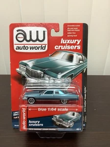 Auto World 1976 Cadillac cupé DeVille azul 1 de 2500 versión B lanzamiento 2017 - Imagen 1 de 8