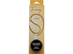 Cordón para móvil - Belyo Cordón Universal, 90 cm, Amarillo - Imagen 1 de 2