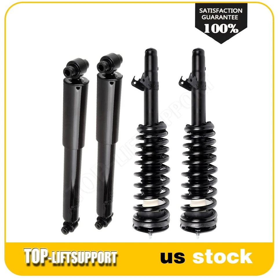 For 2003 2004 2005 2006 2007 2008 Mazda 6 Front Complete Struts Rear Shocks 4x - Image 1 of 4