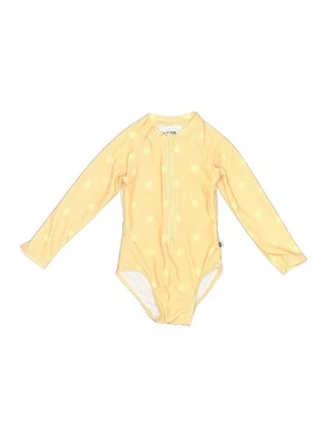Body amarillo manga larga IZOD niñas 12-18 meses Foto 1 de 2