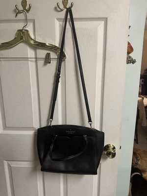 Kate Spade New York Frannie черный средний чехол наплечная сумка с короткими ручками Дамская сумка - Изображение 1 из 4