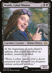 Braids, Cabal Minion - Modern Horizons 2 - MTG - LP - Magic - 273 -mh2 - Picture 1 of 1