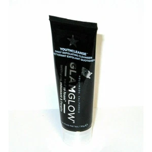 Glamglow Youthcleanse Daily Exfoliating Cleanser Mud To Foam 1 oz Travel Size Ne - Picture 1 of 2