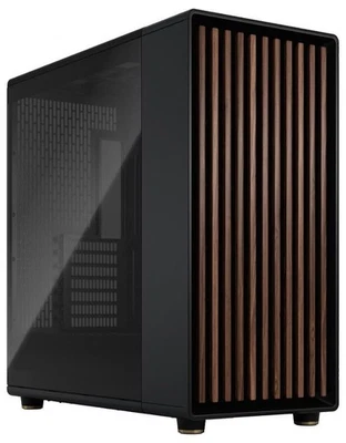 North XL ATX Tower Hülle Mit Temperiert Glasscheibe, Dunkelgrau Schwarz - Bild 1 von 4