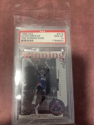 UD3 1996 The Winning Edge Clyde Drexler PSA 10 Foto 1 de 3