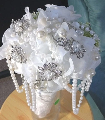 Wedden Bouquet of Flowers - Image 1 of 4