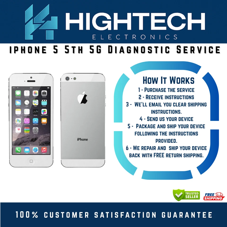 Servicio de diagnóstico iphone 5 5th 5G Foto 1 de 1