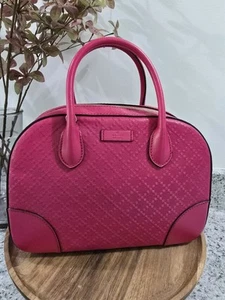 EUC Gucci Diamante Brigth Top Handle Bag with Strap - Picture 1 of 14