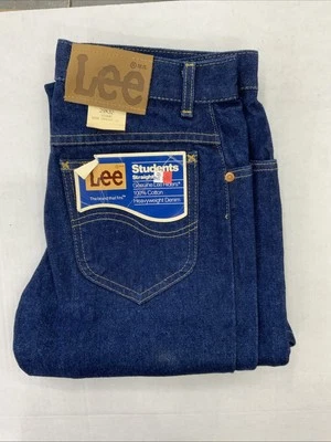 Vintage Lee Jeans students straight leg size 29 x 32 - Image 1 of 3
