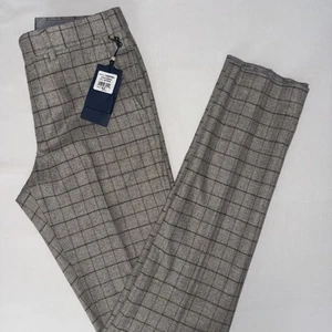 NWT Men’s 6 East Wool Cashmere Plaid Pants 34 Lanificio Di Pray Thompson - Picture 1 of 13