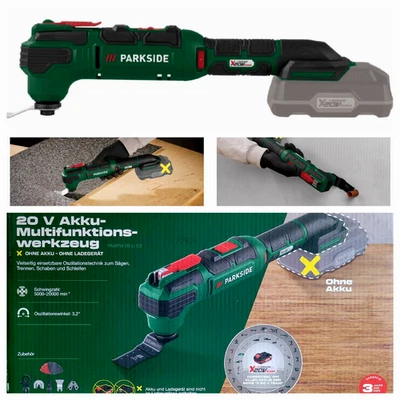 PARKSIDE  20V Akku Multifunktionswerkzeug  PAMFW 20 C3  ohne Akku/Ladegerät - Bild 1 von 2
