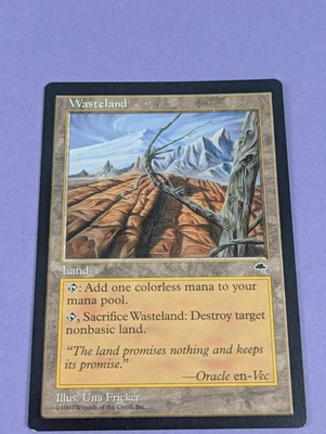 MTG Magic the Gathering: Tempest: Wasteland Uncommon - LP - Image 1 of 2