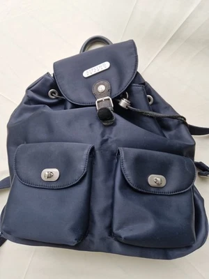 KIPLING schicker Rucksack  und geräumige Tasche in einem, schwarz mit Ledergriff - Bild 1 von 4