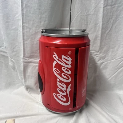 老式可口可乐调幅/调频收音机带磁带播放器可乐可读经测试RF# — 第 1/4 张图片