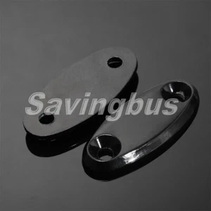 2x Morotcycle Mirror Block Off Base Plate for Honda CBR600RR 2003 2004 2005 - Picture 1 of 5