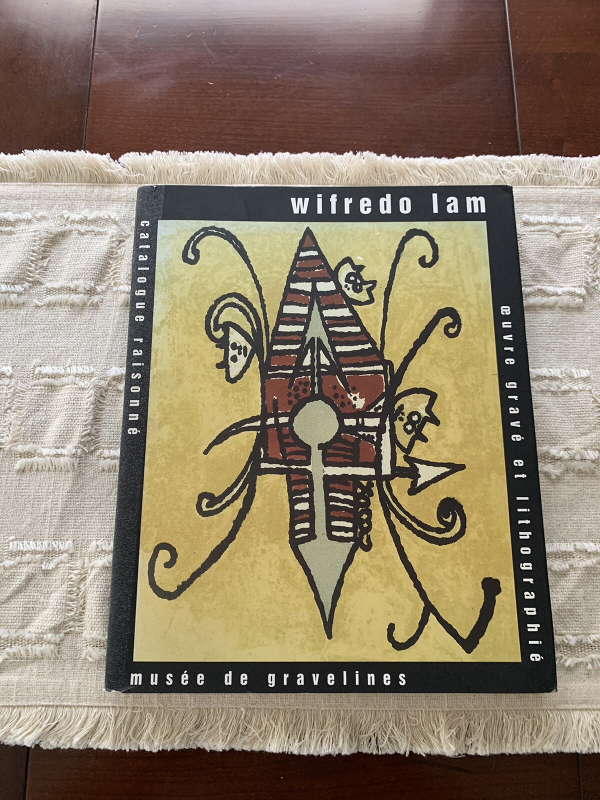 Wilfredo Lam. Art Collection Hard Cover . Cat N 7514. Lithographie Couleurs ,