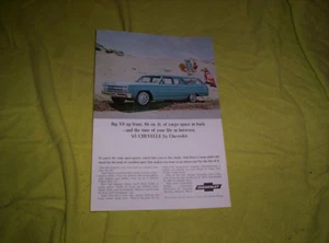 Chevrolet Chevy Chevelle 1965 Station Wagon Werbeanzeige Werbung magazin ad  - Bild 1 von 2