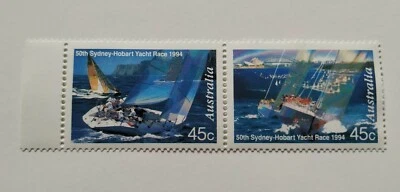1994 Australia Sailing Ship Yacht Race 2v Stamps (Se-tenant pair) Lot A - Image 1 of 2