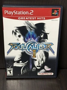 Soul Calibur II 2 Playstation 2 PS2 Black Label - CIB testato funzionante! - Foto 1 di 3