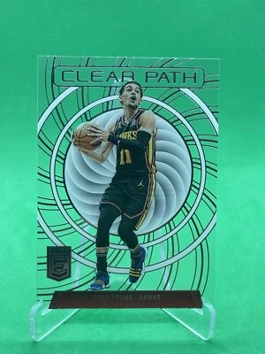 2023-24 8919C DONRUSS ELITE CLEAR PATH Trae Young Atlanta Hawks #20 - Image 1 of 3