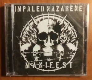Impaled Nazarene Manifest CD Sarcófago Beherit Carpathian Forest Marduk Sodom - Picture 1 of 2