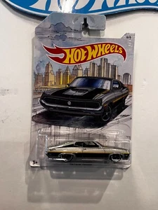 Ford Torino 2019 Hot Wheels gris 70 6/6 Detroit Muscle 6/6 exclusivo de Walmart - Imagen 1 de 2