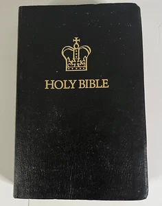Holy Bible King James Version Tyndale 2373-2 Red Letter Concordance VTG 1987 - Bild 1 von 9