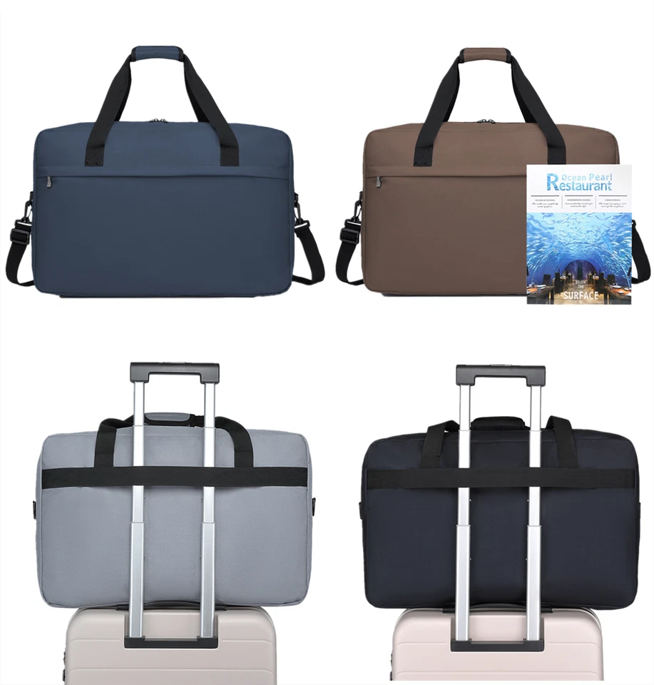 MARKENLOS 55x35x25cm Große Gepäcktasche Carry On 48L Kabinenreisetasche Wochenendtasche