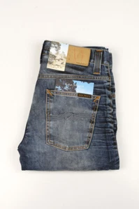 33080 Nudie Jeans Grim Tim Used Blackcoated Blau Herren Jeans Gr. 29/32 - Bild 1 von 7