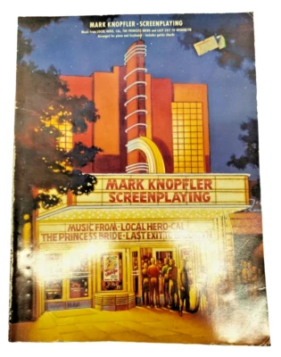 Mark Knoplfler Screenplaying Spartiti Pianoforte Accordi Chitarra 18 Brani - Immagine 1 di 4
