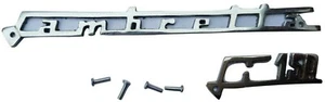 ukscooters LAMBRETTA SERIE 3 LI 150 BEINSCHILD ABZEICHEN CHROM MIT PINS - Bild 1 von 1