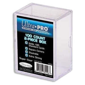 Ultra Pro - 2 Piece Plastic Box 100 Count