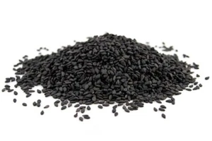 Semi di sesamo nero biologico nutrizione sana di grado qualità premium gratis Regno Unito P&P - Foto 1 di 2