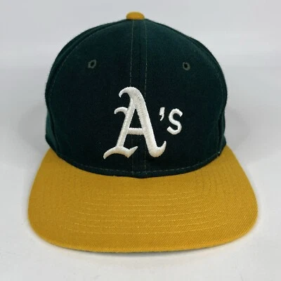Vintage Oakland A’s Athletics Hat Cap 7 1/4 Wool MLB Sports Specialties Mens - Image 1 of 4