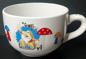 Walt Disney Snow White Disney Mushroom Groovy Grumpy Dwarf Soup Coffee Mug - Picture 1 of 8