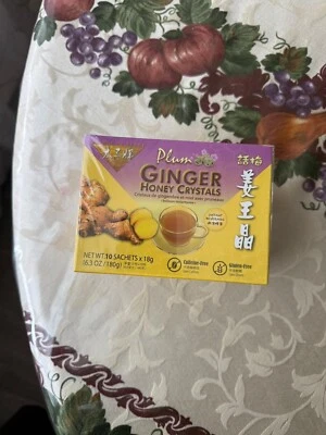 Cristais de mel de gengibre ameixa - Imagem 1 de 4