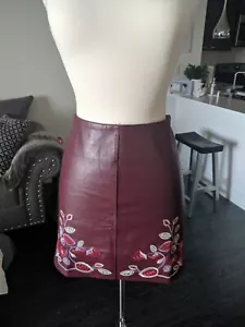 Faux Leather Women Skirt - Picture 1 of 3